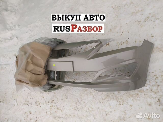 Бампер Хендай Солярис окрашенный в цвет