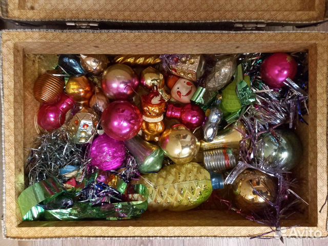 Елочные игрушки СССР