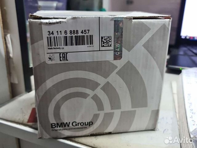 Оригинальные колодки на g30 (м тормоза)