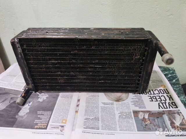 Радиатор отопителя маз
