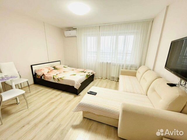 

Квартира-студия, 35 м², 2 кровати
