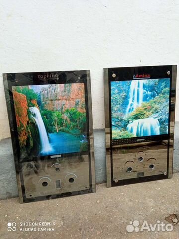 Передняя панель газовой колонки