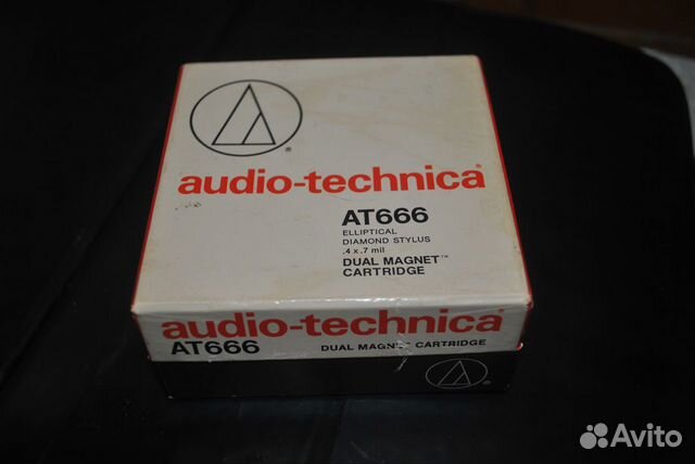 Картридж audio technica audio technica AT 666