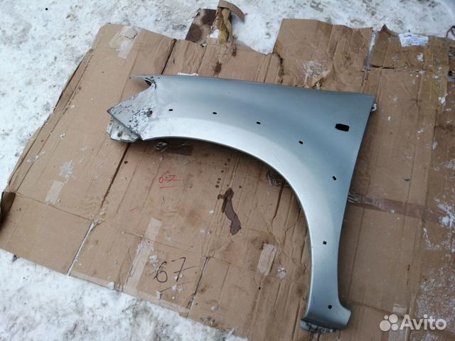 Крыло переднее левое Toyota Hilux 2010