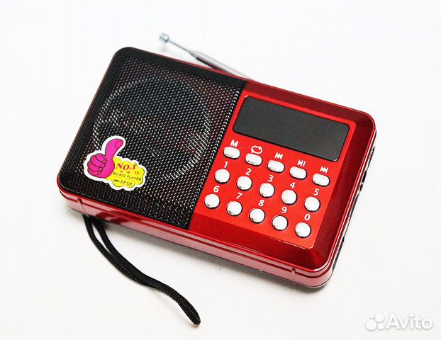 Цифровой мини радиоприемник USB/microSD/AUX/FM