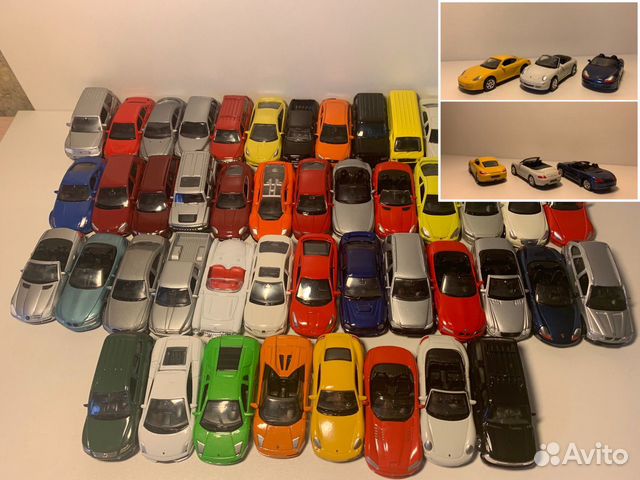 Коллекционные модельки Welly