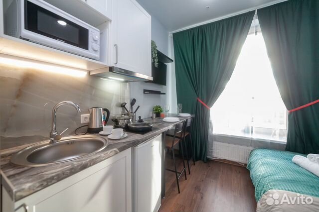 

Квартира-студия, 18 м², 1 кровать