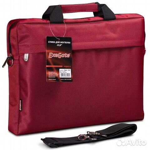 Сумка ExeGate EX212299RUS Start S15 Red, красная