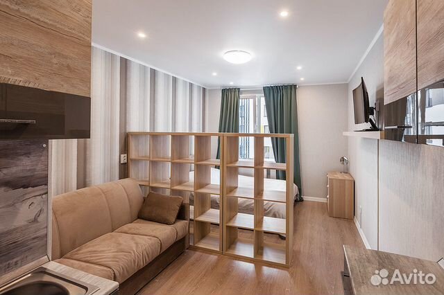 

Квартира-студия, 22 м², 2 кровати