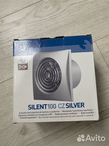 Накладной вентилятор Soler Palau silent-100 CZ sil