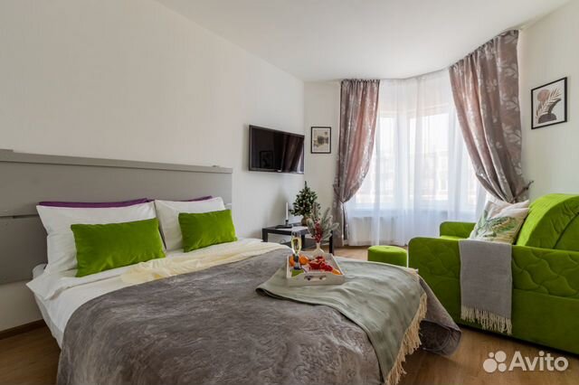 

1-к. квартира, 32,2 м², 2 кровати