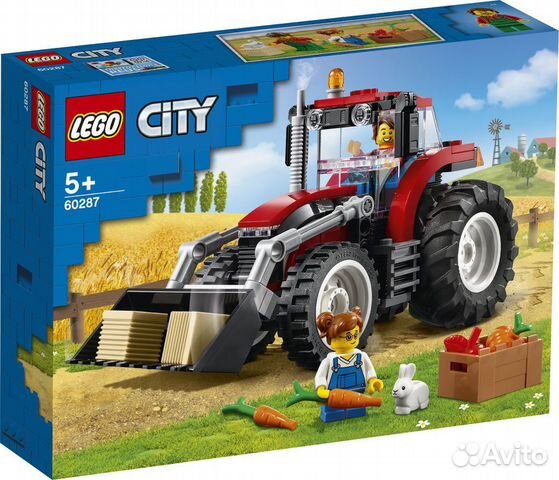 Lego City новый 60287 Трактор