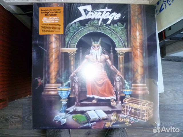 LP Savatage - Hall Of The Mountain King S/S