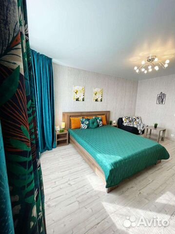 

1-к. квартира, 40 м², 2 кровати