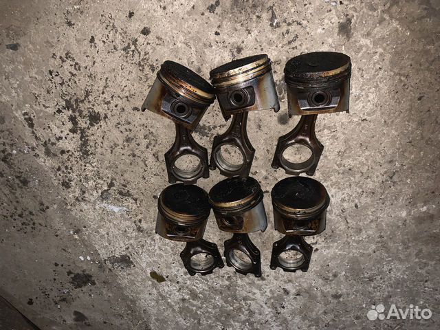 Поршень с шатуном C30LE opel omega a