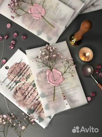 Приглашения на свадьбу