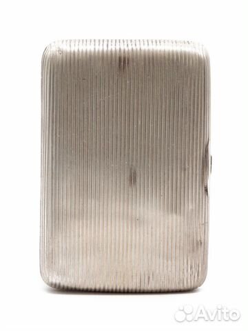 Портсигар наградной риа, с дарственной надписью