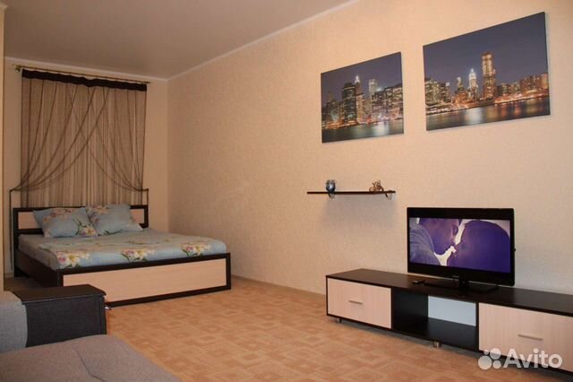 

1-к. квартира, 39 м², 2 кровати