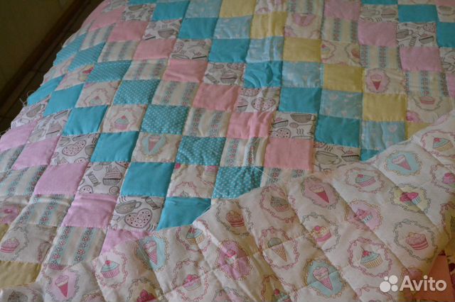 Детское лоскутное одеяло