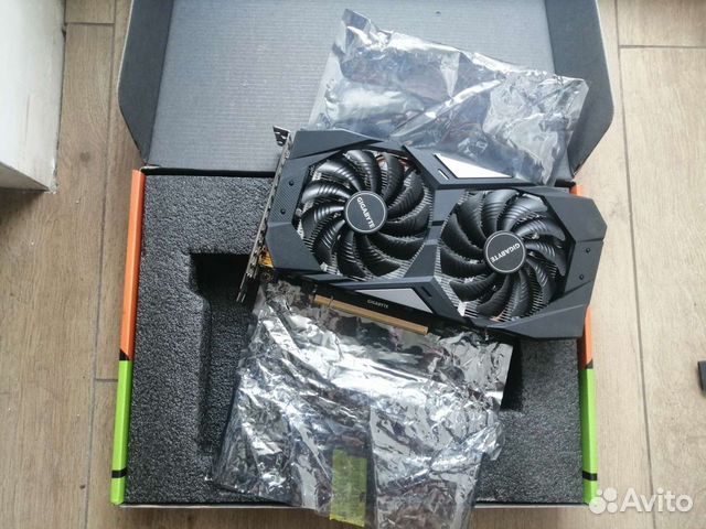 Видеокарта gigabyte GTX 1660 OC 6Gb