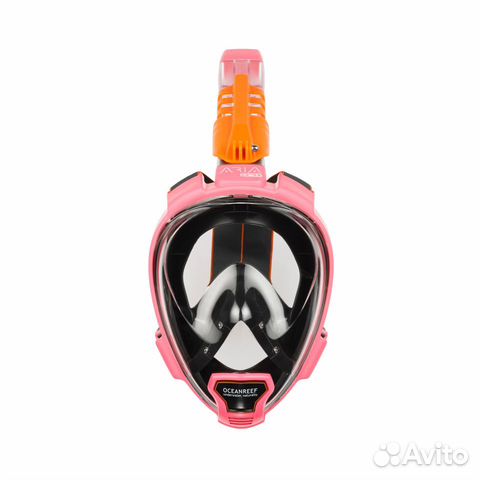 Маска для снорклинга Ocean Reef Aria QR+ розовая