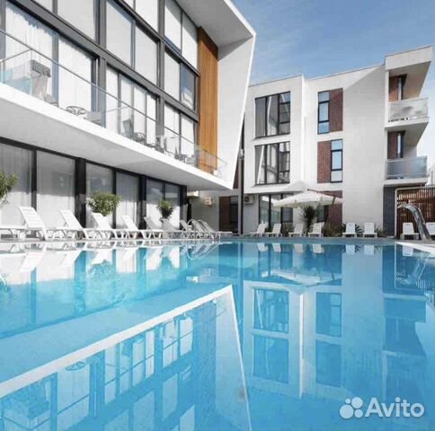 

Квартира-студия, 27 м², 2 кровати