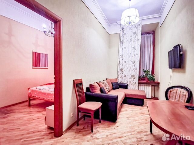 

1-к. квартира, 34 м², 2 кровати