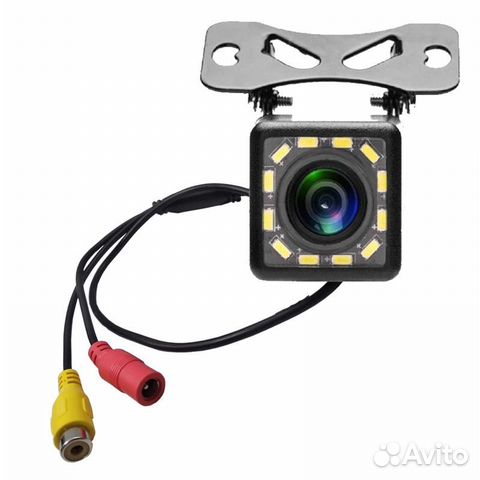 Камера заднего вида для магнитол, 12 диодов,Новая