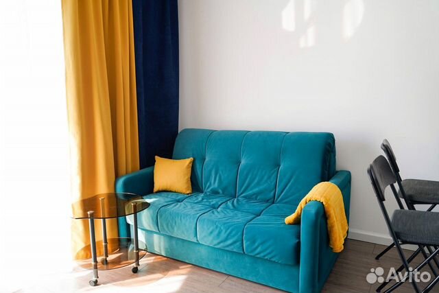 

1-к. квартира, 37 м², 2 кровати