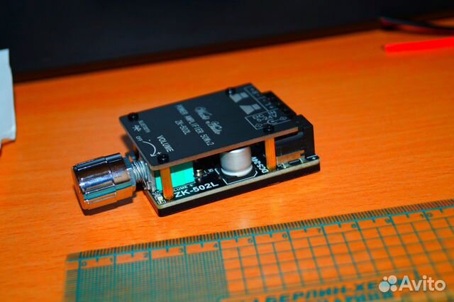 Аудио усилитель 2x50W bluetooth