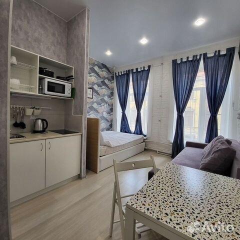 

Квартира-студия, 21 м², 2 кровати