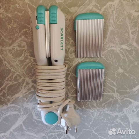 Утюжок для волос +насадки для гофре