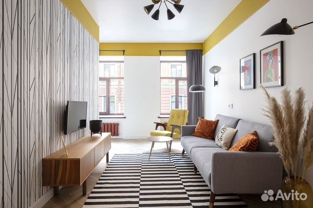 

2-к. квартира, 55 м², 2 кровати