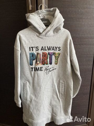 Платье толстовка