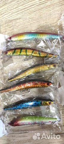 Воблеры приманки блесна и лески новые