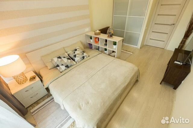 

1-к. квартира, 45 м², 2 кровати