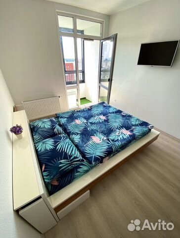 

Квартира-студия, 27 м², 2 кровати