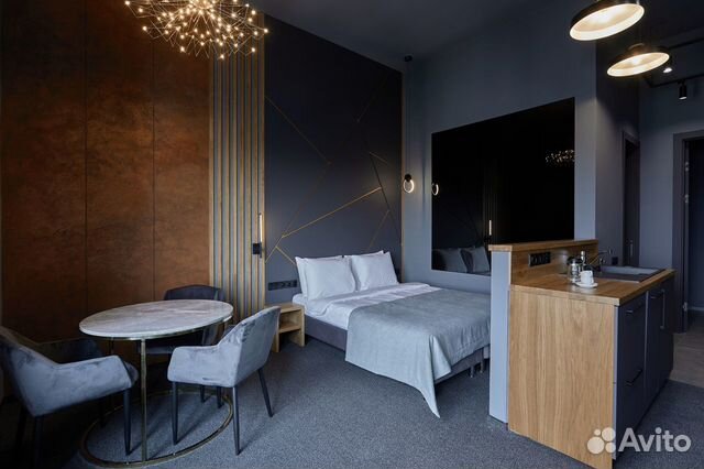 

Квартира-студия, 36 м², 1 кровать
