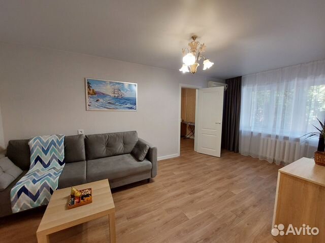 

2-к. квартира, 46 м², 2 кровати