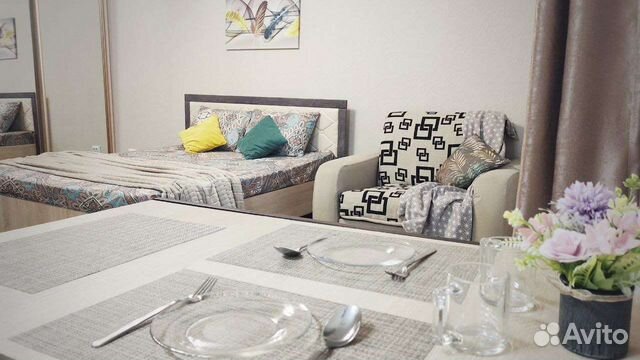 

1-к. квартира, 35 м², 2 кровати