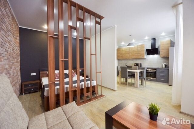 

1-к. квартира, 55 м², 2 кровати