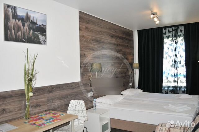 

Квартира-студия, 25 м², 2 кровати