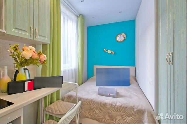 

Квартира-студия, 17 м², 1 кровать