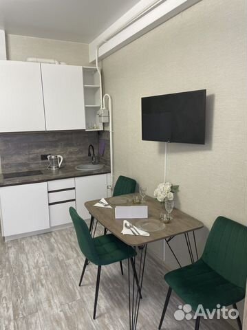 

Квартира-студия, 30 м², 2 кровати
