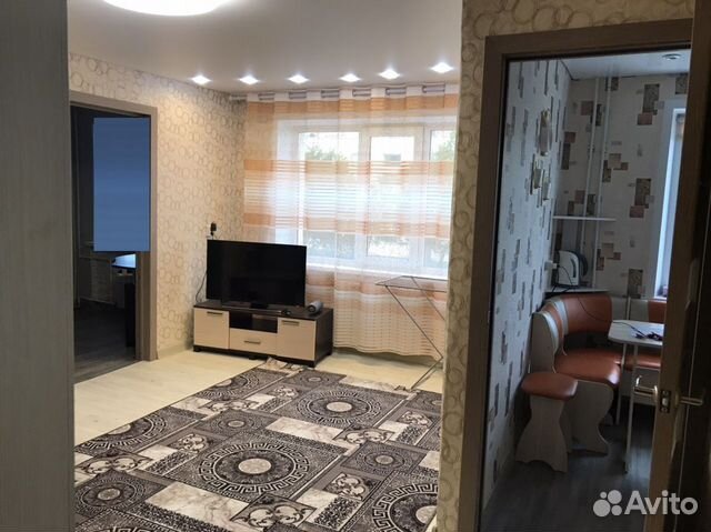 

2-к. квартира, 45 м², 2 кровати