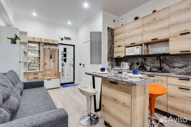 

Квартира-студия, 27 м², 2 кровати