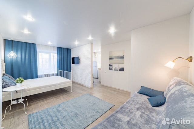 

1-к. квартира, 39 м², 2 кровати