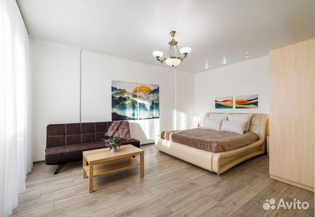 

1-к. квартира, 43 м², 2 кровати