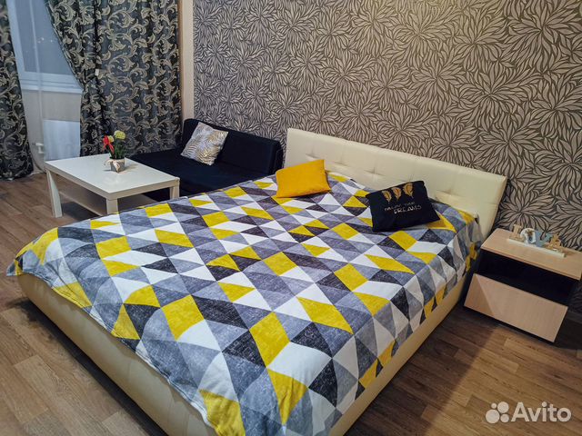 

1-к. квартира, 43 м², 2 кровати