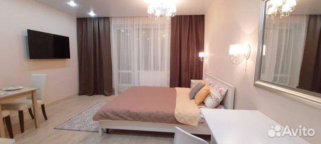 

Квартира-студия, 36 м², 1 кровать